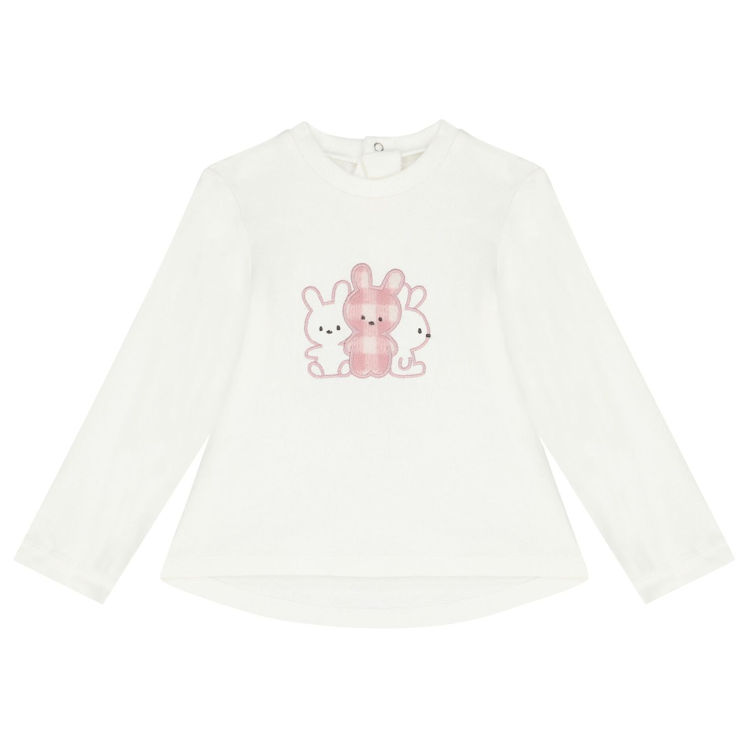 Baby Girls Pink & White Tracksuit (3 Piece), 1, hi-res image number null