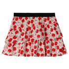 Girls Pink & Red Ermionne Skirt, 1, hi-res