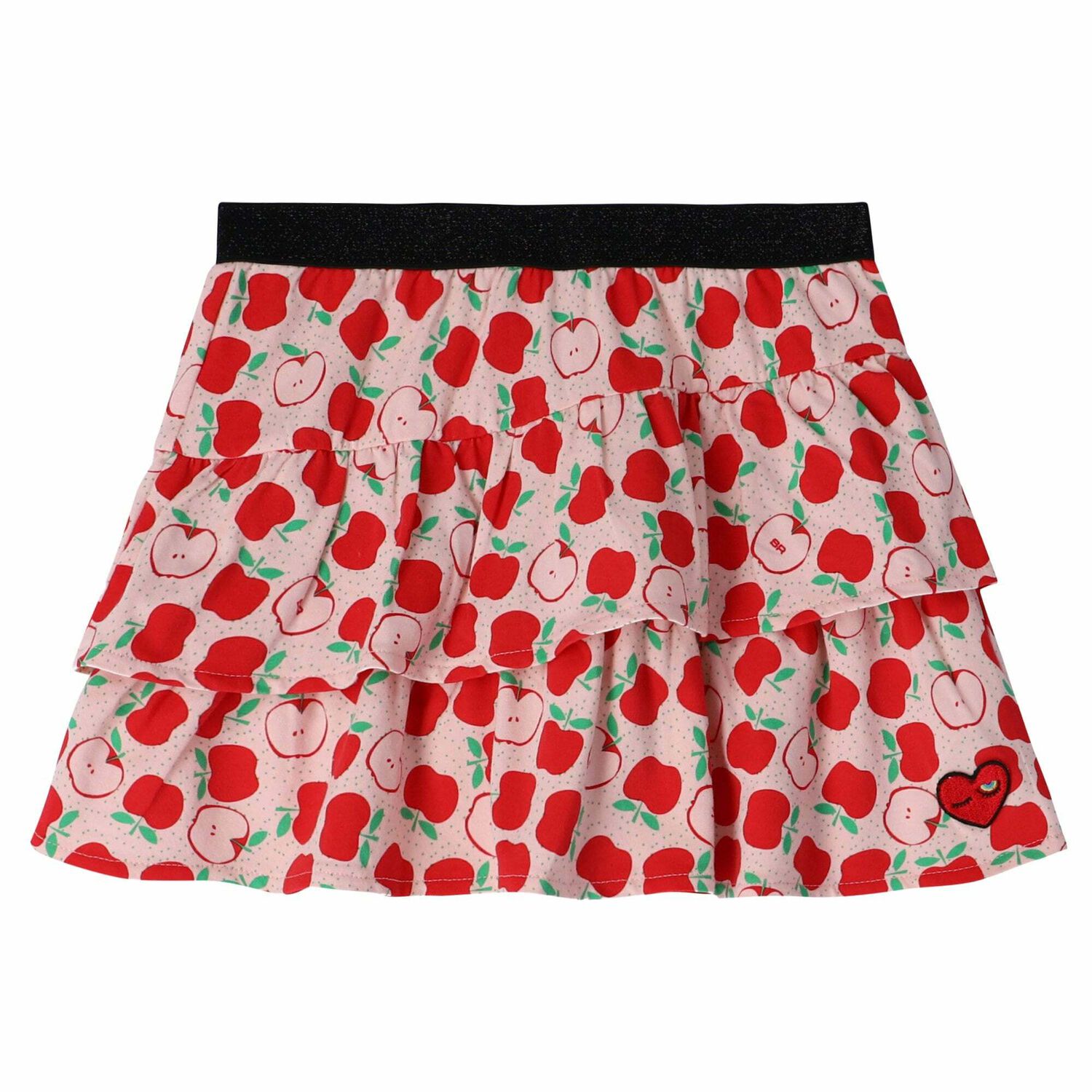 Girls Pink & Red Ermionne Skirt, 1, hi-res image number null