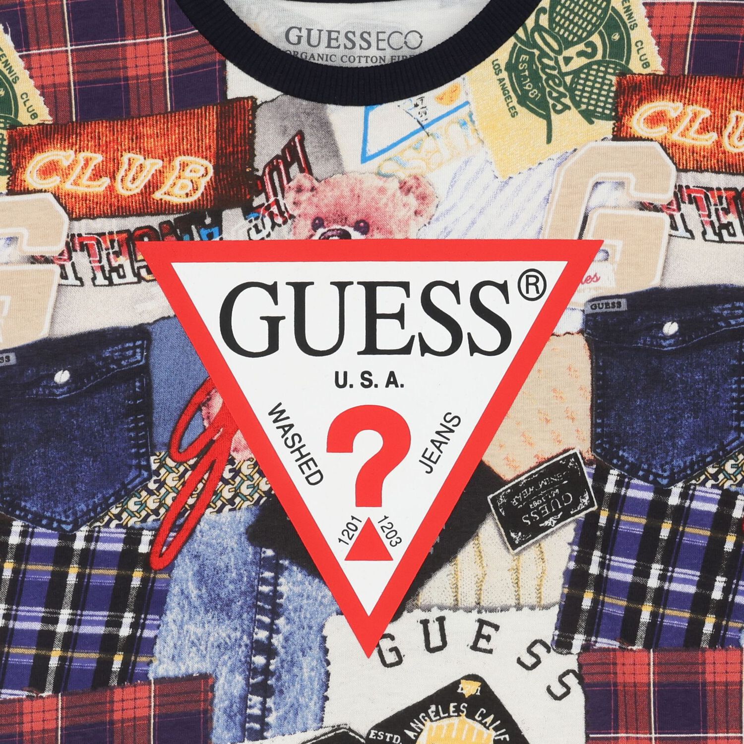 تي شيرت متعدد الألوان بشعار للأولاد, 4, hi-res image number null