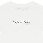 Boys White Logo T-Shirt, 4, hi-res