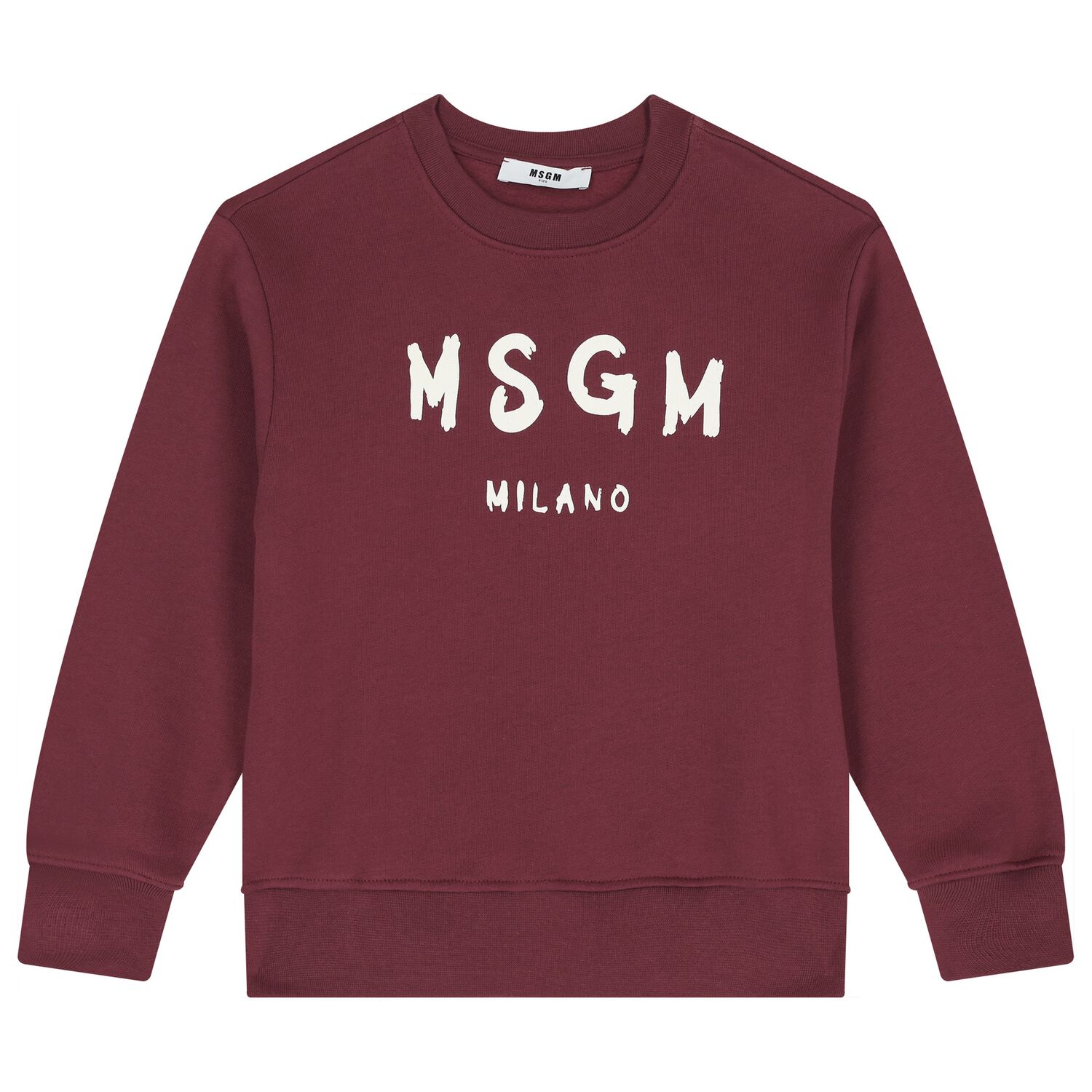Burgundy Logo Sweatshirt, 3, hi-res