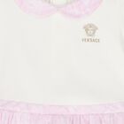 Baby Girls Ivory & Pink Whisper Barocco Dress, 1, hi-res
