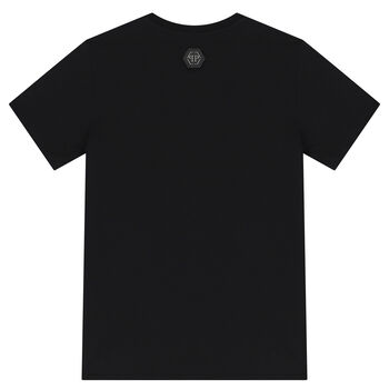 Boys Black Logo T-Shirt