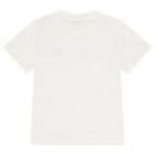 Boys Ivory Logo T-Shirt, 2, hi-res