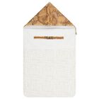 White & Beige Geo Map Baby Nest, 1, hi-res