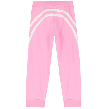 Girls Pink Logo Jogger
