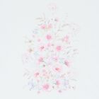 Baby Girls White Flower Baby Blanket, 1, hi-res