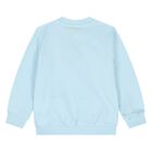 Younger Blue Teddy Bear Logo Sweatshirt, 2, hi-res