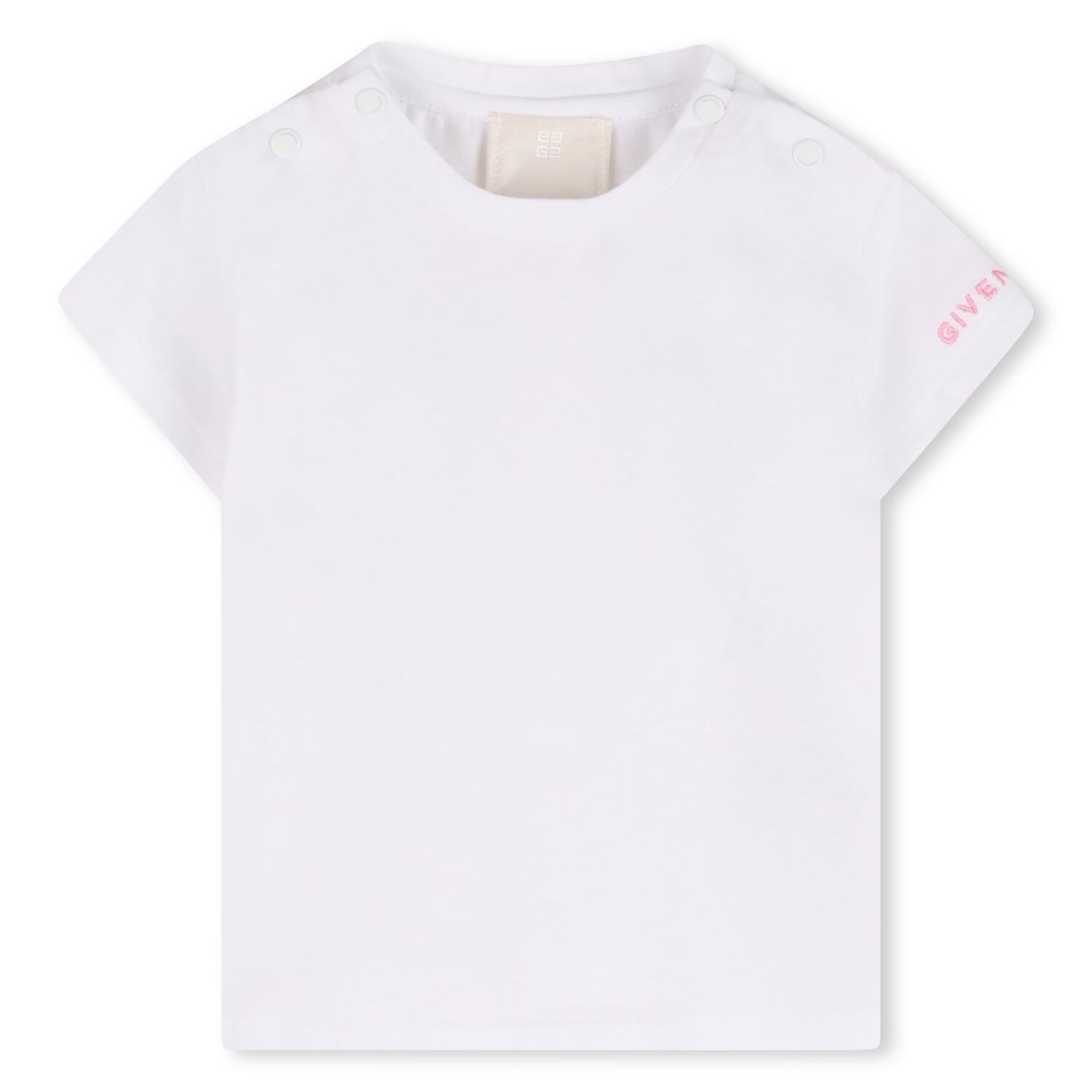 Baby Girls White & Pink Toile de Jouy Romper Set, 1, hi-res