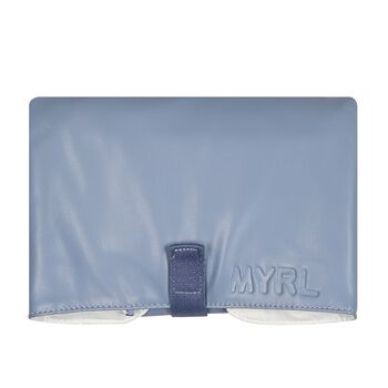 Baby Boys Blue & White Logo Changing Mat