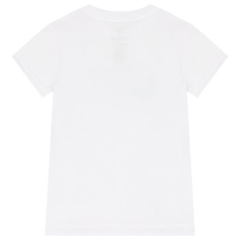 Boys White Logo T-Shirt
