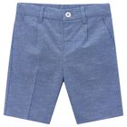 Boys Blue Shorts, 3, hi-res