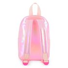 Girls Pink Patches Backpack, 1, hi-res
