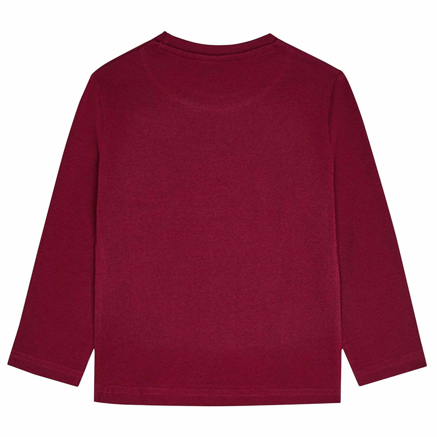 توب باكمام طبعة ألواح تزلج باللون الاحمر للاولاد, 1, hi-res