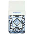Baby Boys White & Blue Marina Print Nest, 1, hi-res