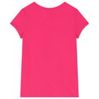 Girls Pink Polo Bear T-Shirt, 1, hi-res