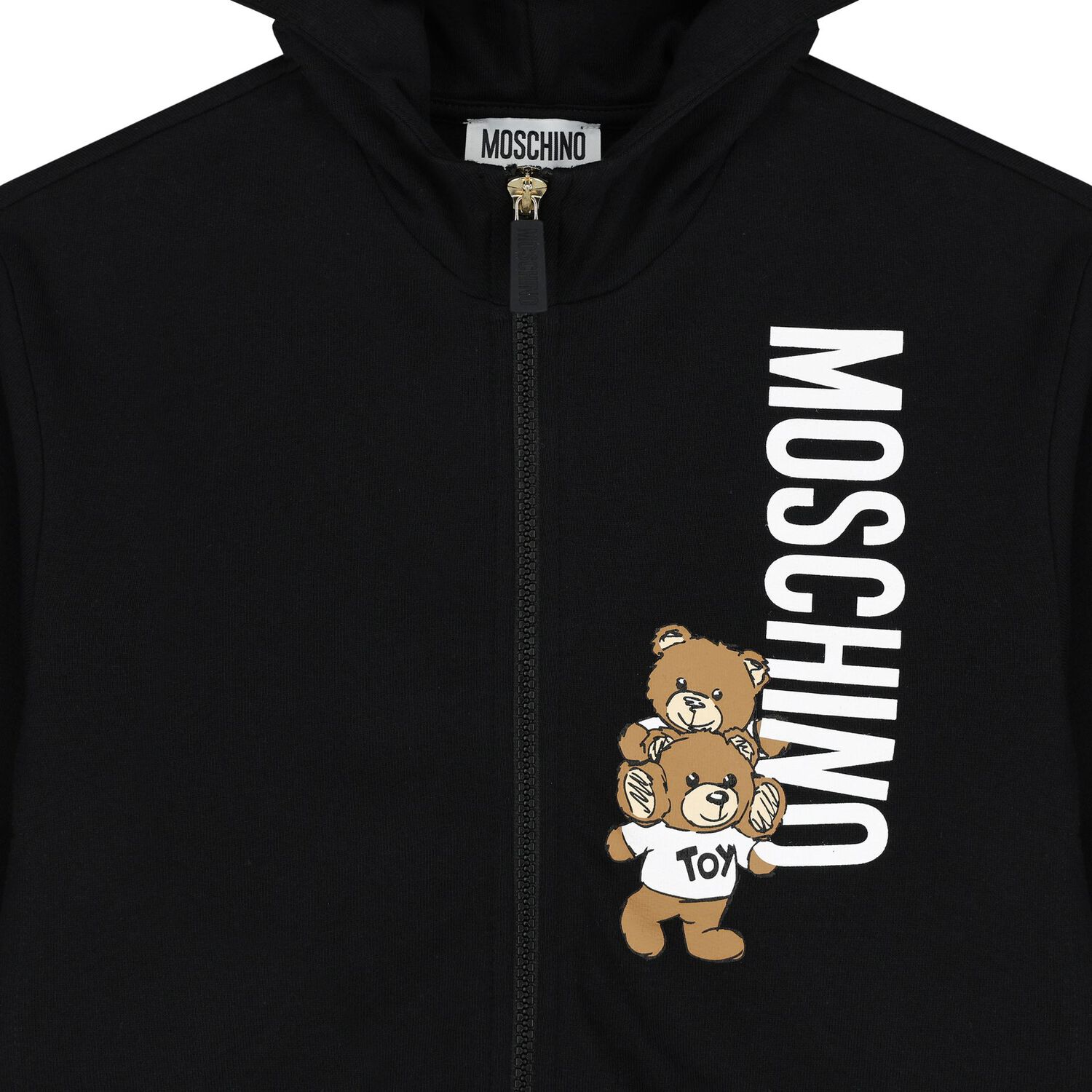 Black Teddy Bear Logo Tracksuit, 1, hi-res image number null