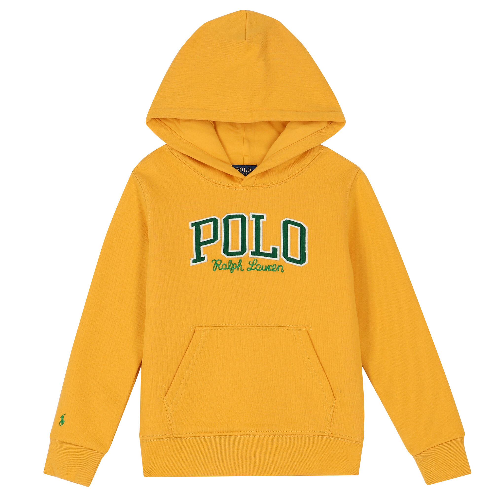 Yellow ralph lauren hoodie discount