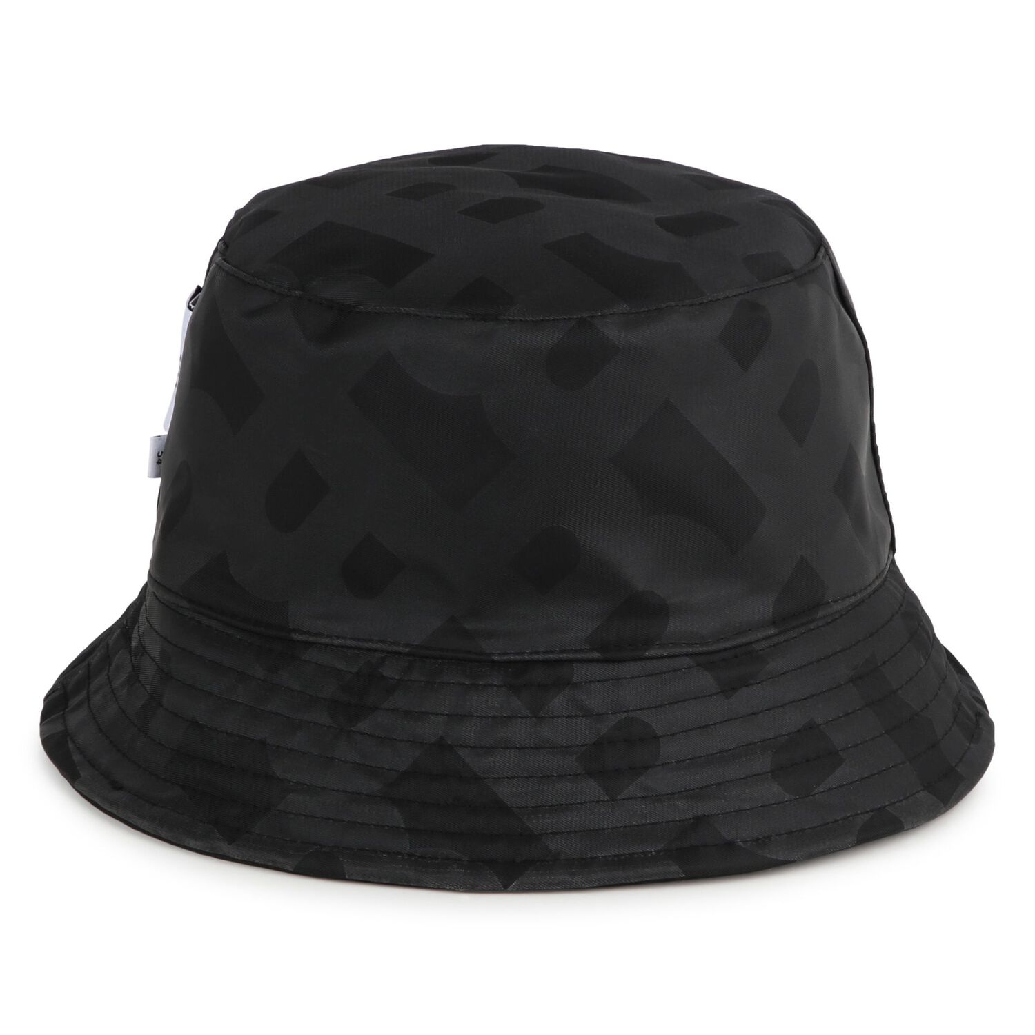 Boys Black Logo Reversible Hat, 1, hi-res image number null