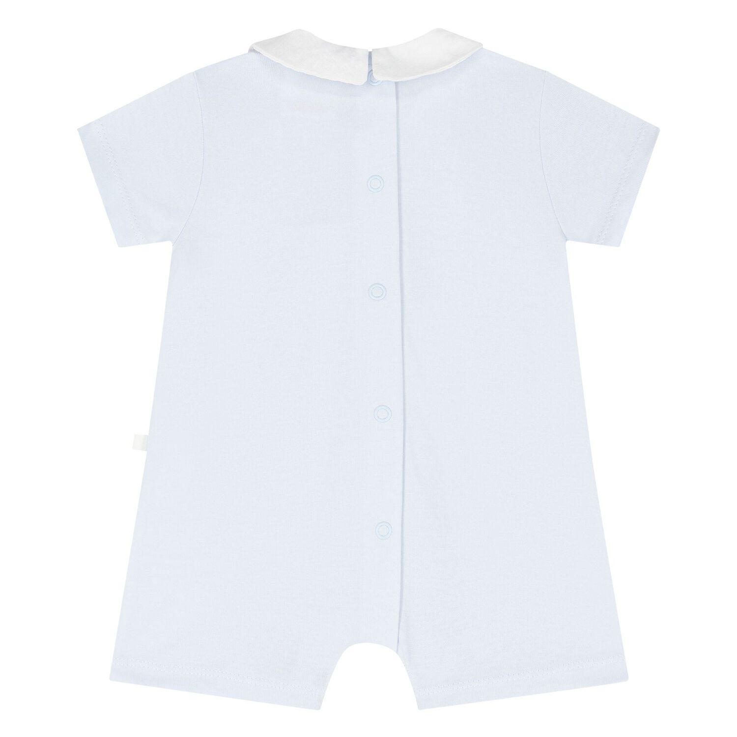 Baby Boys Blue Romper, 1, hi-res image number null