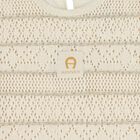 Girls Beige Logo Knitted Dress, 1, hi-res