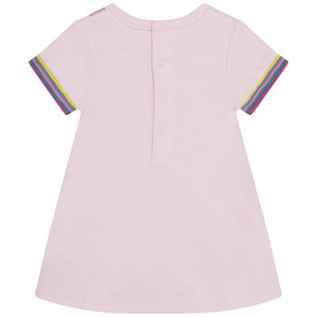 Younger Girls Pink Bag Dress