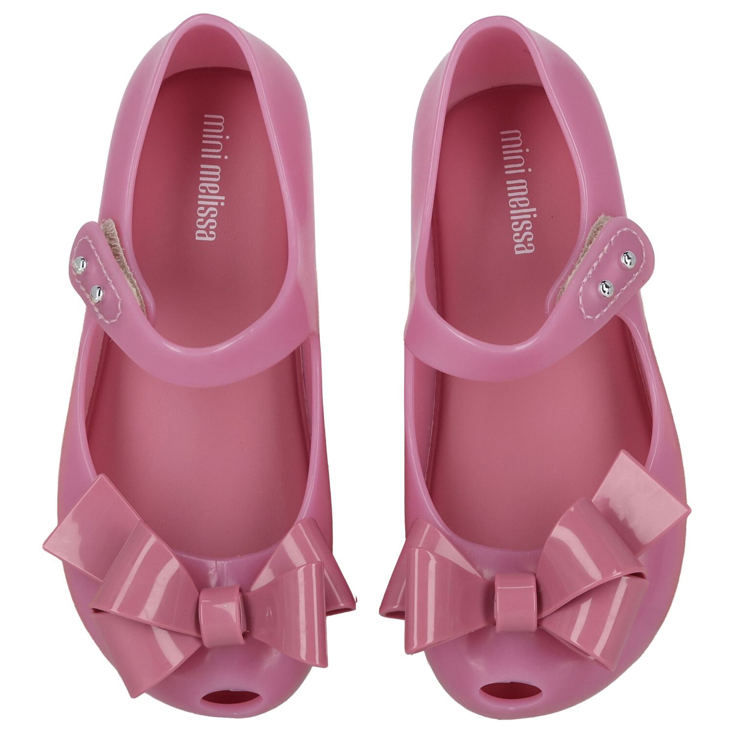 Girls Lilac Bow Jelly Shoes, 2, hi-res image number null