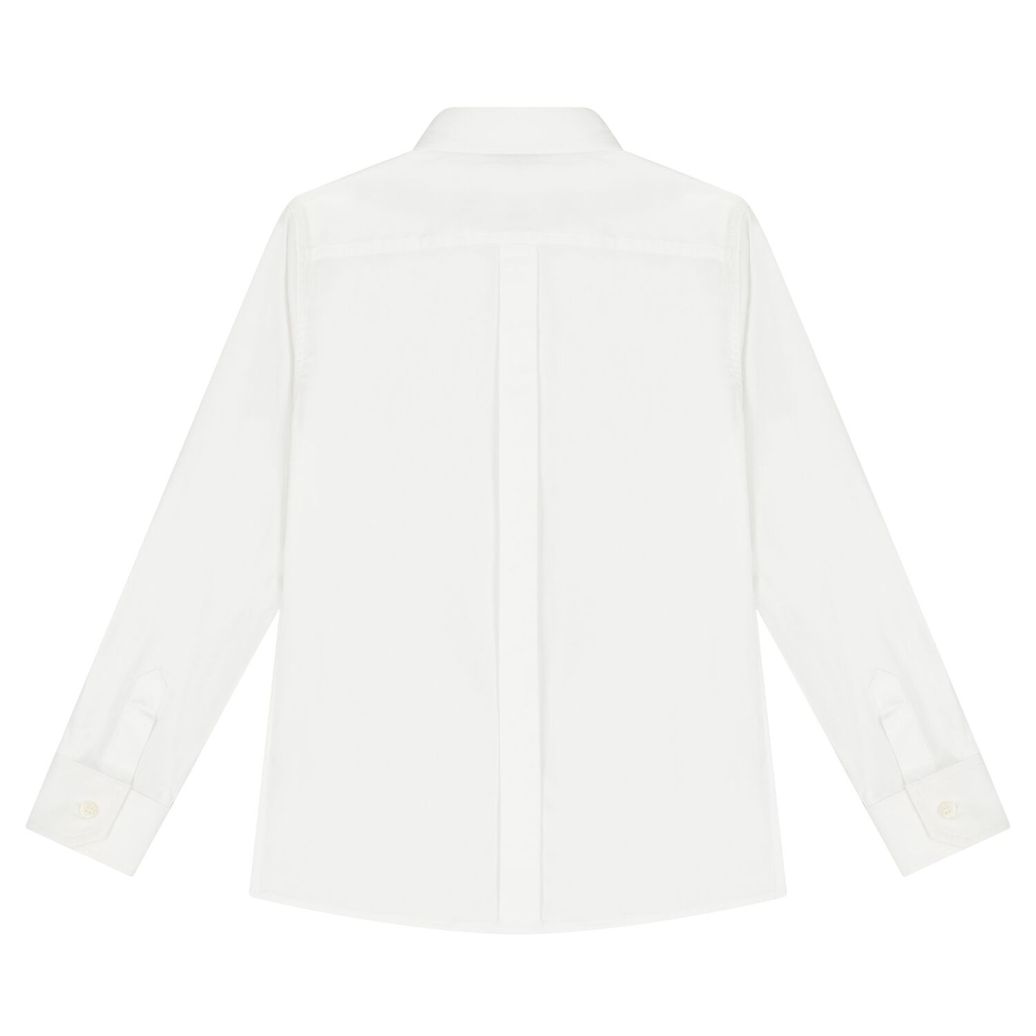 Boys White Logo Shirt, 1, hi-res image number null