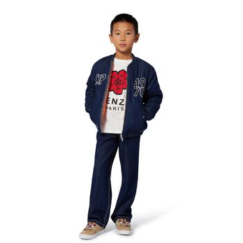 توب بالكمام طويله بالشعار بطبعه ورده باللون العاجى 