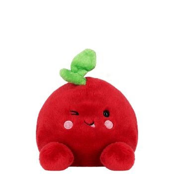 Palm Pals Red & Green Cordial Cherry Soft Toy ( 13cm )