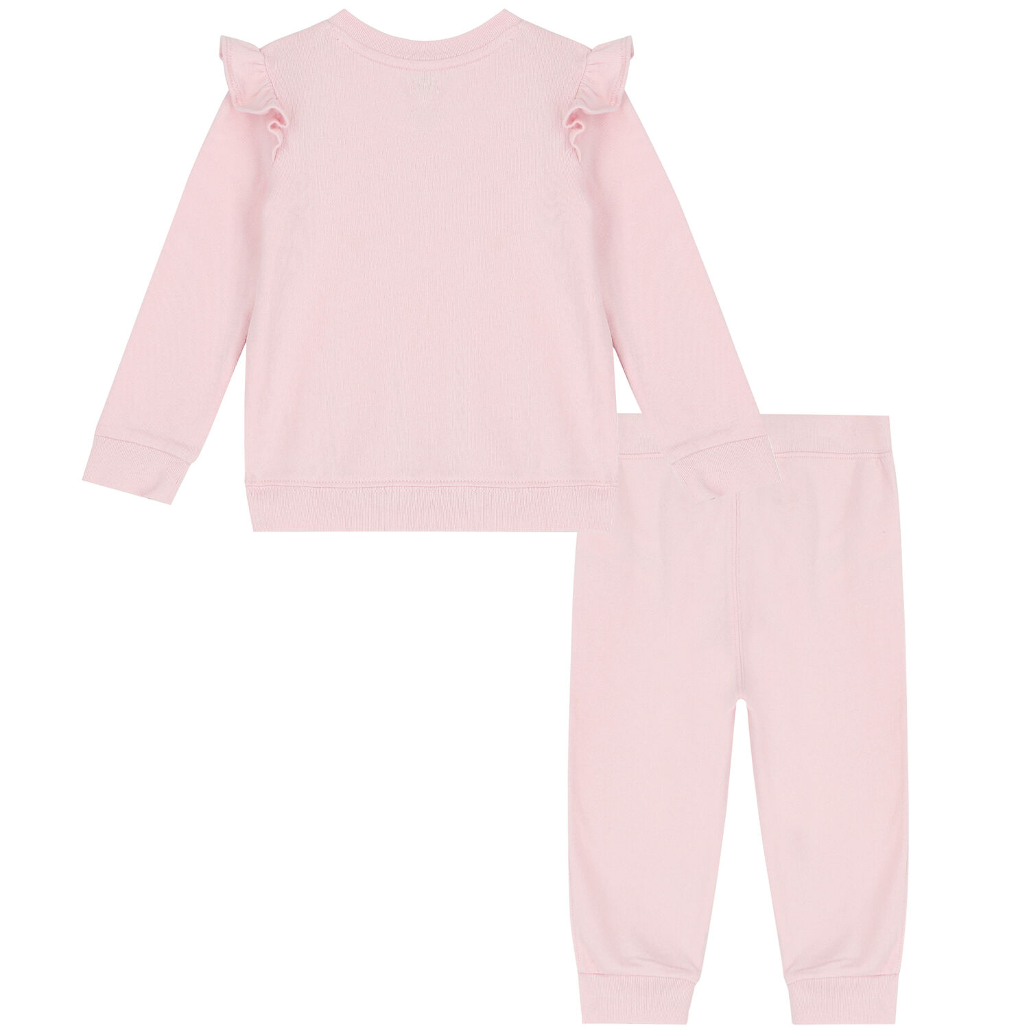 Baby Girls Pink Logo Tracksuit, 1, hi-res image number null