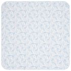 Baby Boys White & Blue Africa Blanket, 1, hi-res