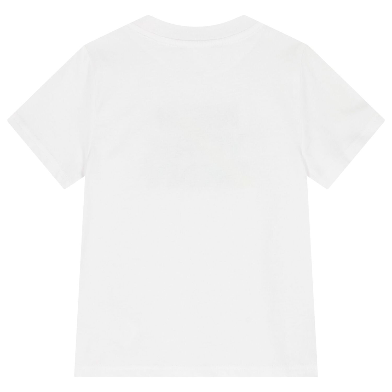 Boys White Logo T-Shirt, 1, hi-res