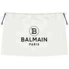 White & Yellow Logo Baby Blanket, 1, hi-res