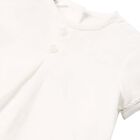 طقم أولاد دنغري باللون الأبيض والبيج, 1, hi-res