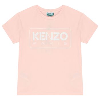 Girls Pink Logo T-Shirt