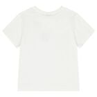Boys White Logo T-Shirt, 1, hi-res