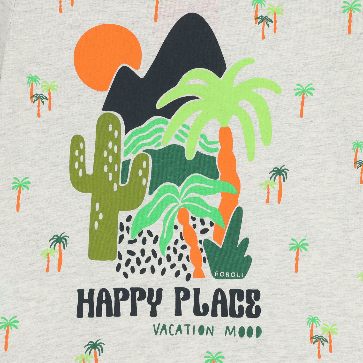 طقم شورت رمادي وأخضر للأولاد, 1, hi-res