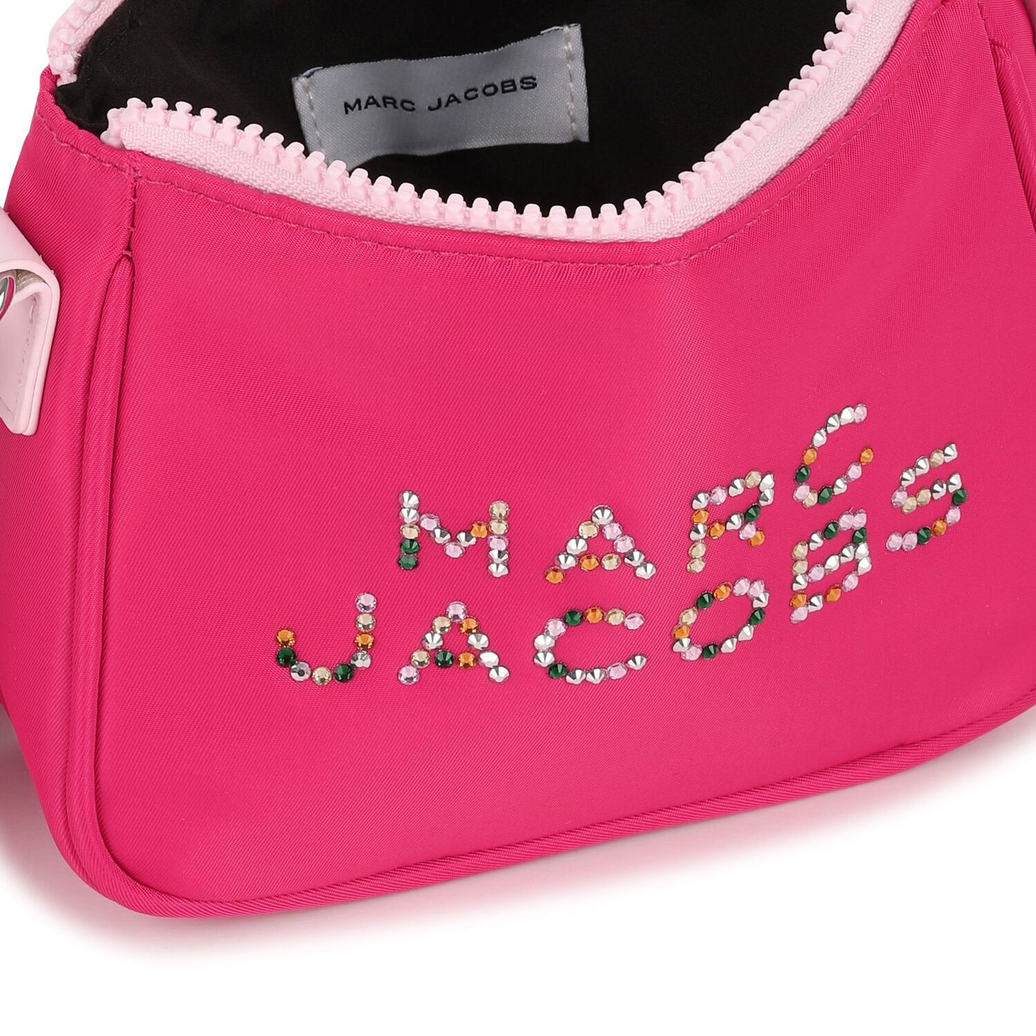 Girls Pink Logo Handbag, 1, hi-res