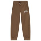 Boys Brown Logo Joggers, 2, hi-res