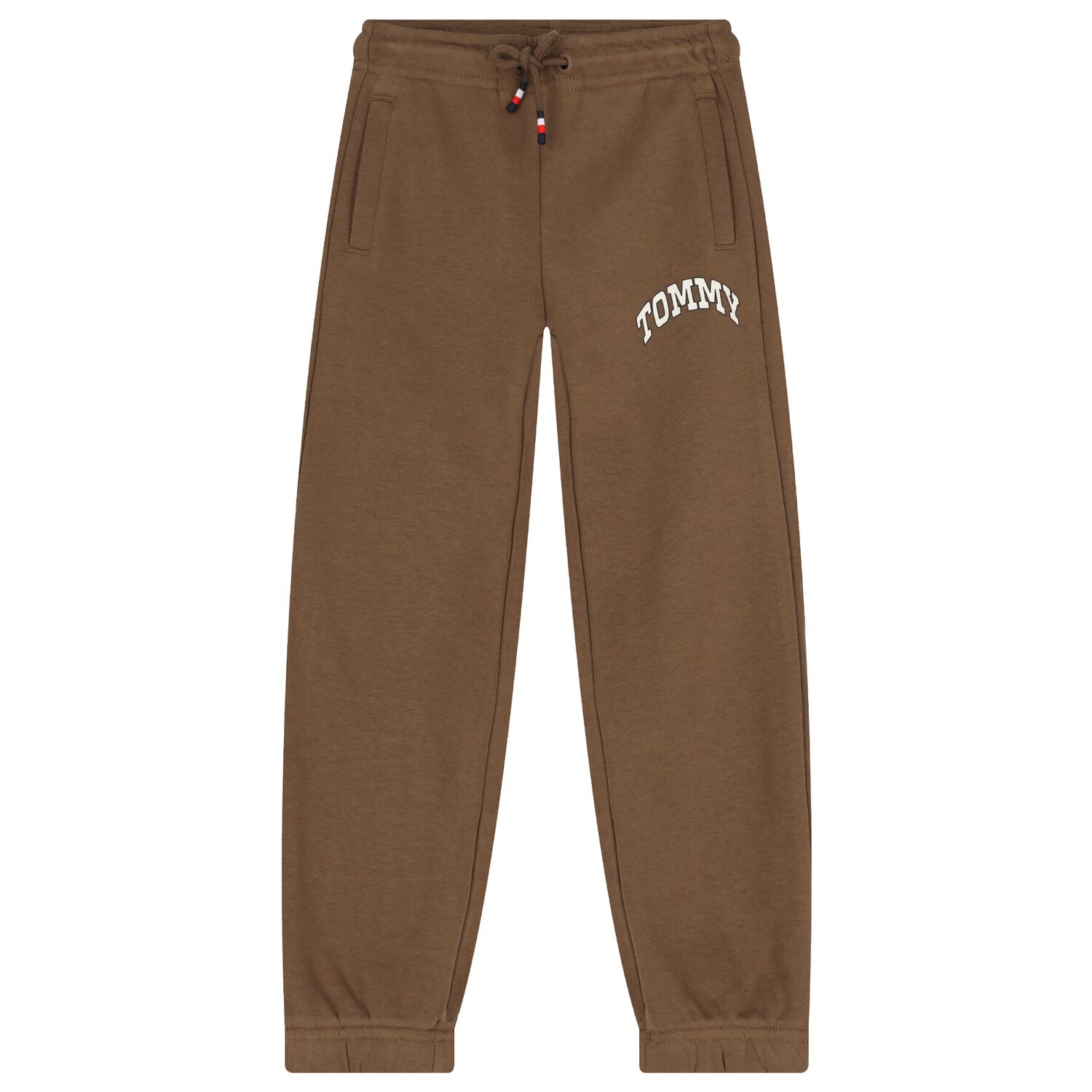 Boys Brown Logo Joggers, 2, hi-res
