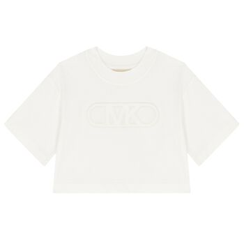 Girls Ivory Logo T-Shirt