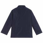 Boys Navy jacket, 1, hi-res