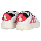 Girls White & Pink Grand Court Bubblecomfy Minnie Trainers, 1, hi-res