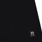 فستان بنات دانتيل بالشعار باللون الأسود, 1, hi-res