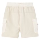 Boys Ivory Shorts, 1, hi-res