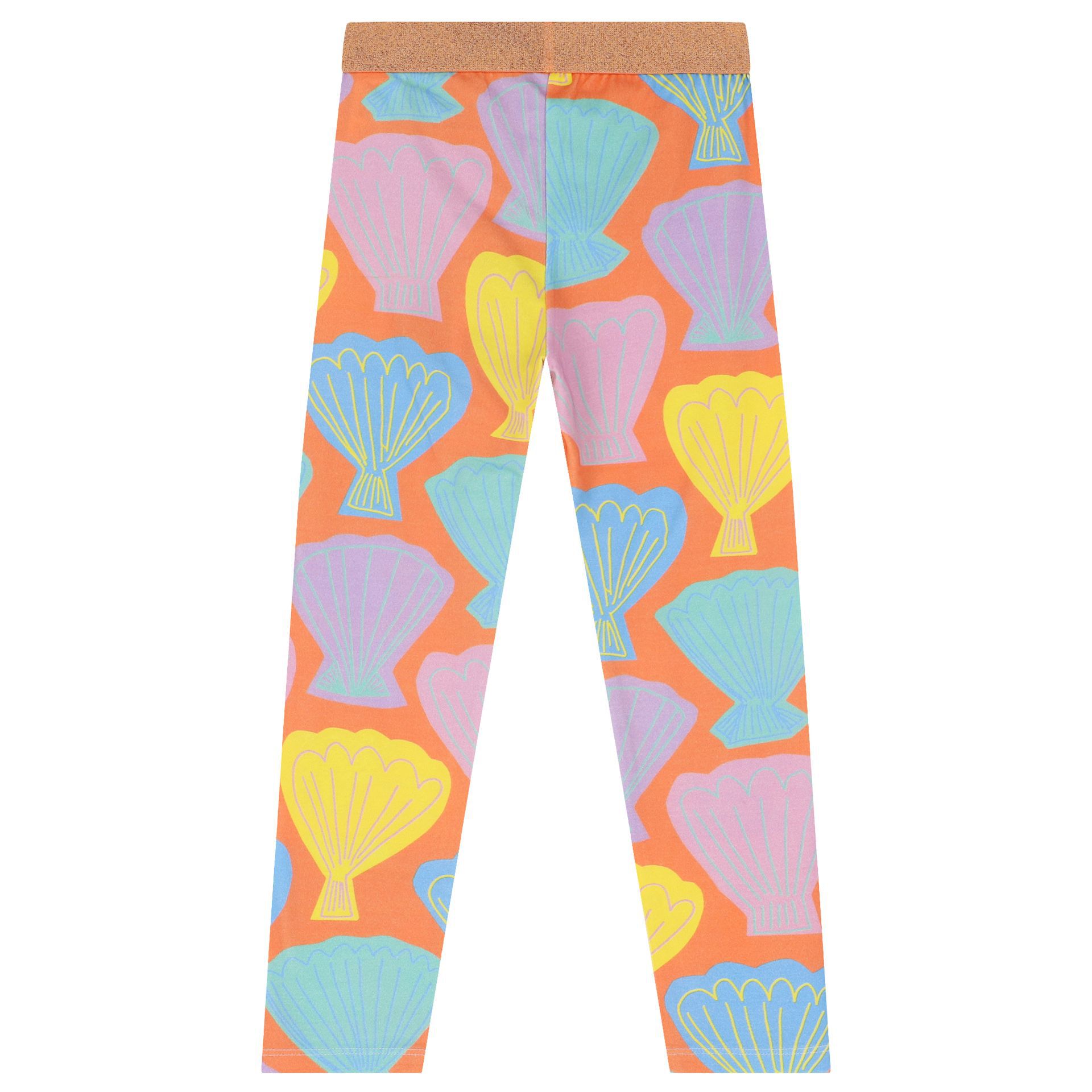 Orange kids leggings store