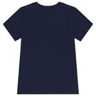 Navy Blue Teddy Bear Logo T-Shirt, 2, hi-res