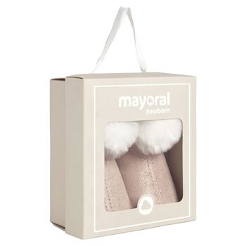 Baby Girls Pink Faux Fur Pre-Walker Boots, 1 Baby Girls Pink Faux Fur Pre-Walker Boots